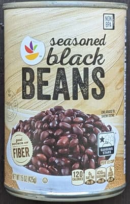Seasoned Black Beans