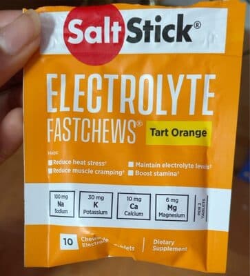 Electrolyte Fastchews Tart Orange