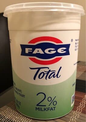 Total All Natural Lowfat Greek Strained Yogurt