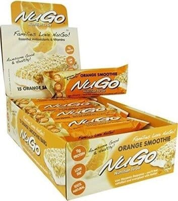 Orange Smoothie Nutrition Bar