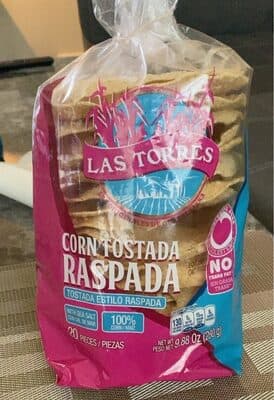 Corn Tostada Raspada