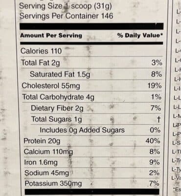 Simple Whey Protein