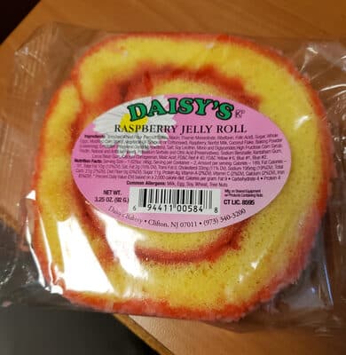 Roll Cake, Raspberry Jelly