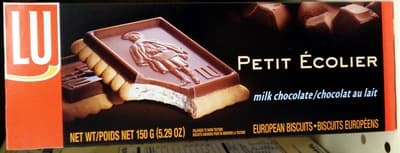 Milk Chocolate Petit Ecolier European Biscuits