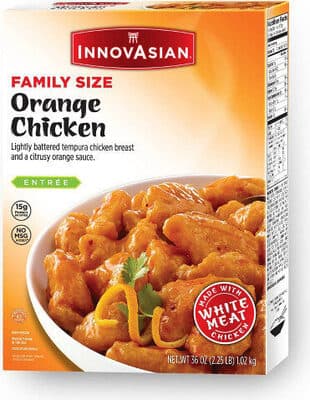 Orange Chicken Lightly Battered Tempura Chicken Breast And A Citrusy Orange Sauce Entree
