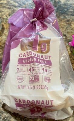 Carbonaut Gluten Free Cinnamon Raisin Bread