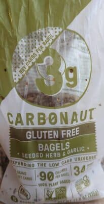 Carbonaut gluten free bagels