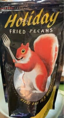 Holiday fried pecans