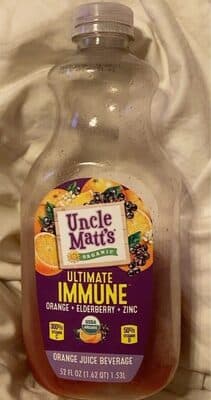 Uncle Matt's Organic Ultimate Immune Orange Juice Beverage