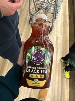 Brewed Organic Black Tea