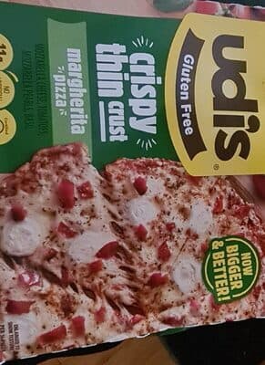 Margherita Mozzarella Cheese, Tomatoes, Mozzarella Pearls, Basil Crispy Thin Crust Pizza
