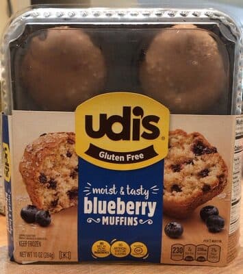 Blueberry Gluten Free Muffins