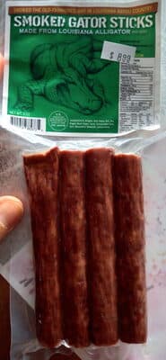 Smoked Gator Sticks