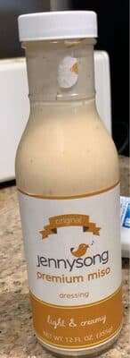 Premium Miso Dressing, Light & Creamy