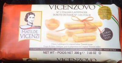 Classic Vicenzovo Ladyfingers Pastries