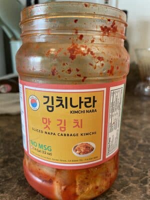 Kimchi Nara Sliced Napa Cabbage Kimchi