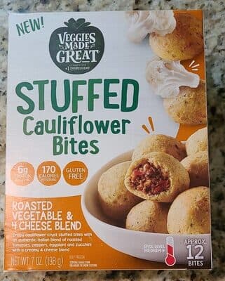 Stuffed Cauliflower Bites
