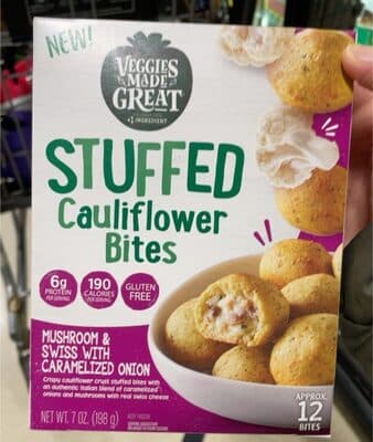 Stuffed Cauliflower Bites