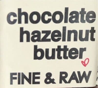 Chocolate Hazelnut Butter