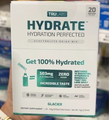 Hydrate Electrolyte Drink Mix