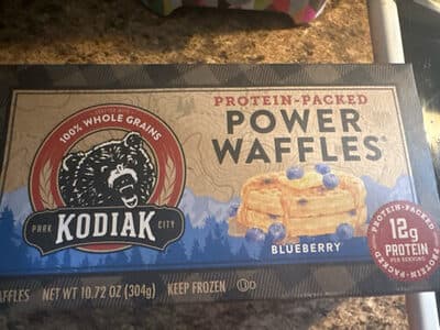 Blueberry Protein-Packed Waffles