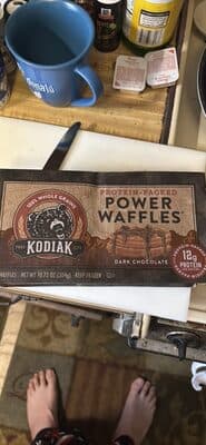 Dark Chocolate Waffles