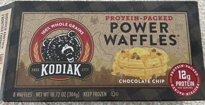 Chocolate Chip Protein-Packed Waffles