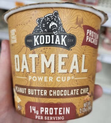 Peanut Butter Chocolate Chip Oatmeal