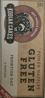 Frontier Oat Gluten Free Power Waffles