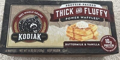Buttermilk & Vanilla Thick and Fluffy Power Waffles