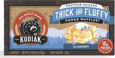 Blueberry Protein-Packed Power Waffles