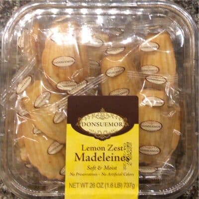 Lemon Zest Madeleines