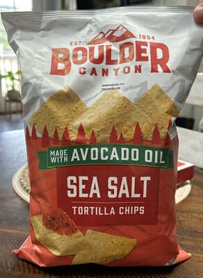 Sea Salt Avocado Oil Tortilla Chips