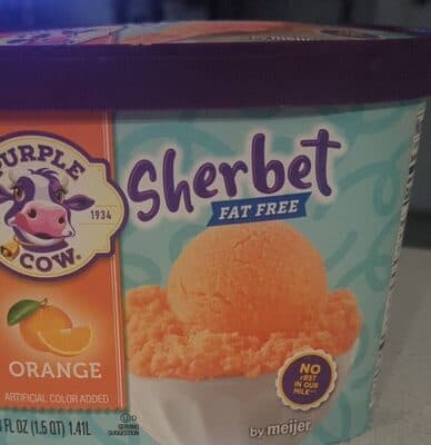 Orange Sherbet