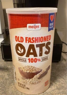 100% Whole Grain Old Fashioned Oats