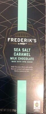 Sea salt caramel milk chocolate