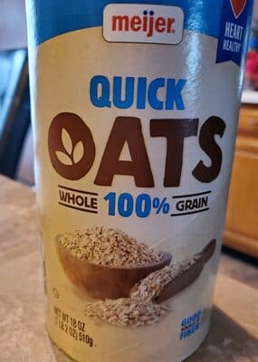 100% Whole Grain Quick Oats