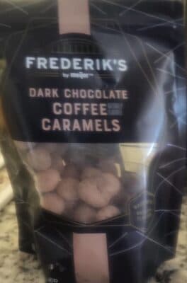 Dark chocolate coffee caramels