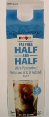 Fat Free Half & Half