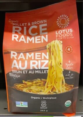 Organic Millet & Brown Rice Ramen