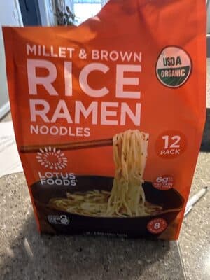 Millet & Brown Rice Ramen Noodles