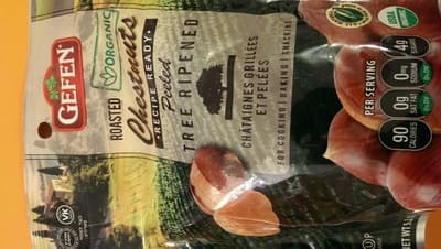 Organic Roasted Chestnuts