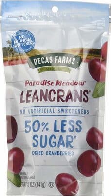 Sweetened Leancrans Dried Cranberries