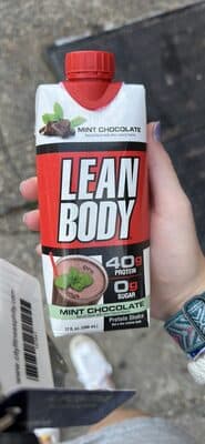 Protein Shake, Mint Chocolate