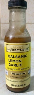 Balsamic Lemon Garlic Vinaigrette & Marinade