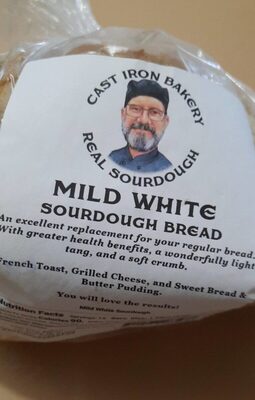 Cast Iron Bakery Mild White Sourdough Bread