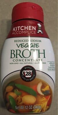 Veggie Broth Reduced Sodium Concentrate