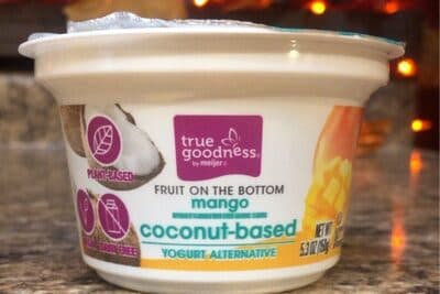Mango Coconut-Based Yogurt alternative
