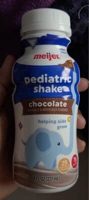 Chocolate Flavored Pediatric Shake