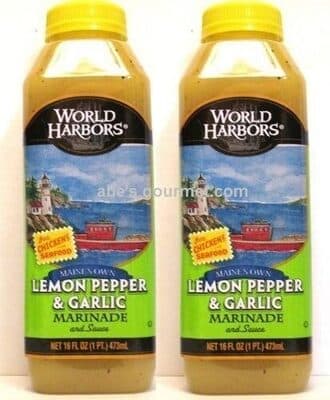 Lemon Pepper & Garlic Sauce & Marinade